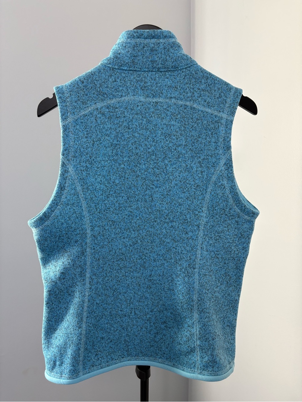 Patagonia Better Sweater Fleece Vest M Turquoise Blue Knit Gorpcore Layering - Picture 5 of 11